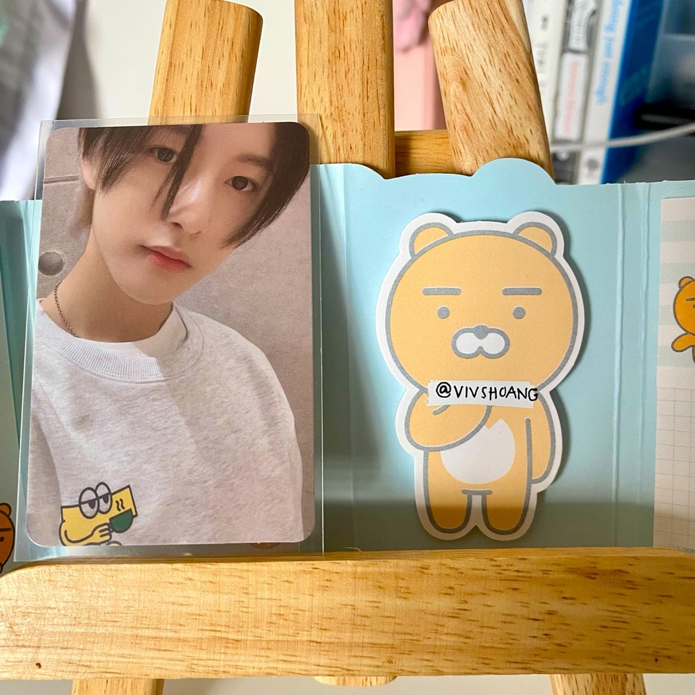 nct renjun hot sauce cafe photocard